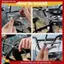 Bộ cáp phanh con quay hồi chuyển hoàn chỉnh Bộ trước + sau với cánh quạt quay – Dây phanh xe đạp BMX cho hầu hết các xe đạp con quay hồi chuyển