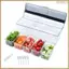 Hộp đựng salad trái cây Sushi Khay đựng gia vị có nắp 5 ngăn có thể tháo rời với 5 thìa 1 kẹp cho thực phẩm salad trái cây