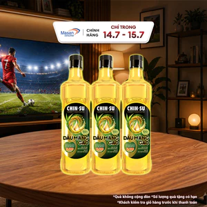 Combo 3 Dầu màng gạo CHIN-SU chai x 750ml