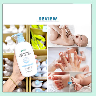 Sữa Dưỡng Thể Tinh Dầu Thơm Thiên Nhiên Cho Bé S Select Nhật Bản 300ml