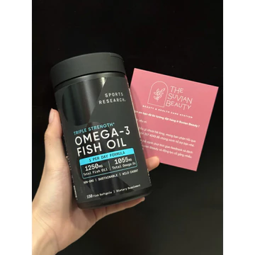 Viên Uống Dầu Cá Fish Oil Omega-3 Triple Strength 1250mg - 30/60/90/120/150/180 viên