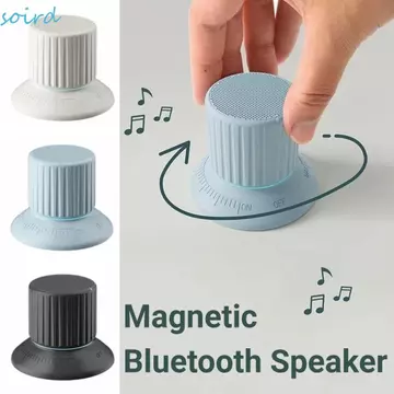 Loa Bluetooth không dây mini SOIRD, Giá đỡ điện thoại Loa Bluetooth di động, Tuổi thọ pin nhỏ gọn Loa Bluetooth mini không dây 2 trong 1 Sử dụng tại nhà