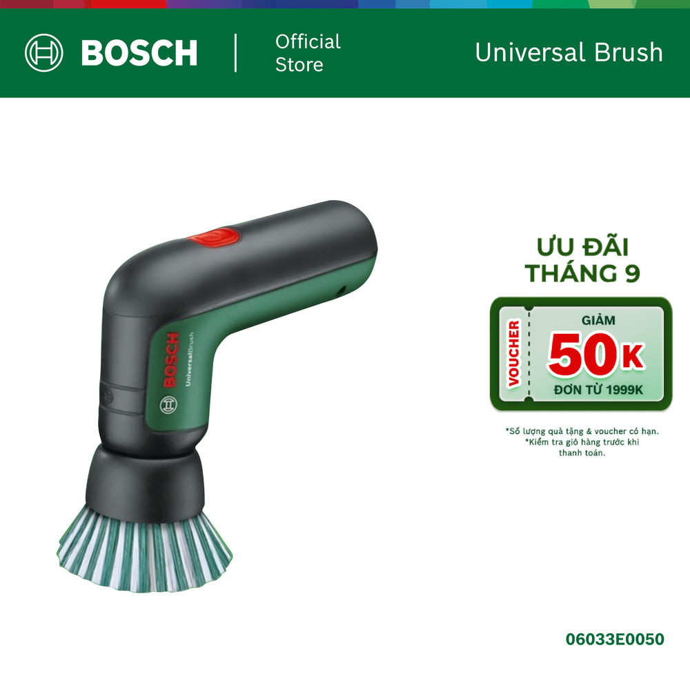 Máy cọ rửa vệ sinh Bosch đa năng dùng pin