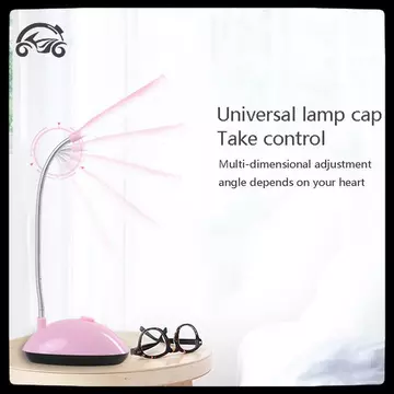 [8C11] Đèn bàn cho phòng ngủ Đèn bàn LED chạy bằng pin AAA Đèn sách học Đèn đầu giường Đèn đọc sách Bàn đèn văn phòng sinh viên [8C]
