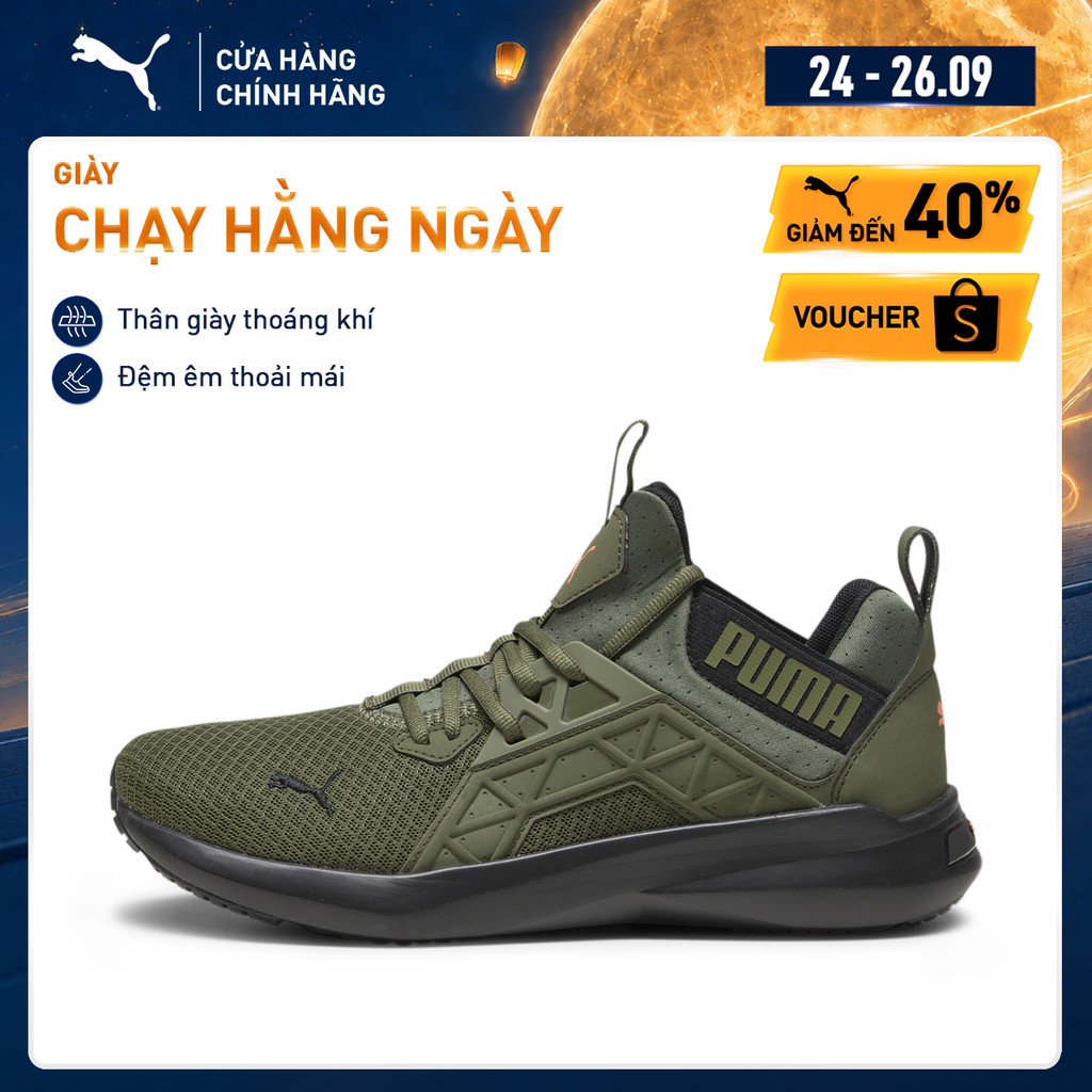 Giày thể thao PUMA Nam Softride Enzo NXTs Màu Xanh Lá