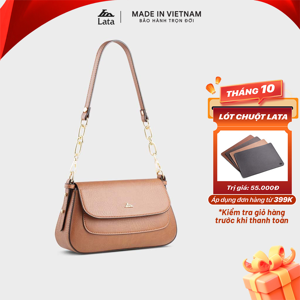 Túi Lata (Thời trang nữ đi chơi size 24 - Túi đeo chéo da HN134)
