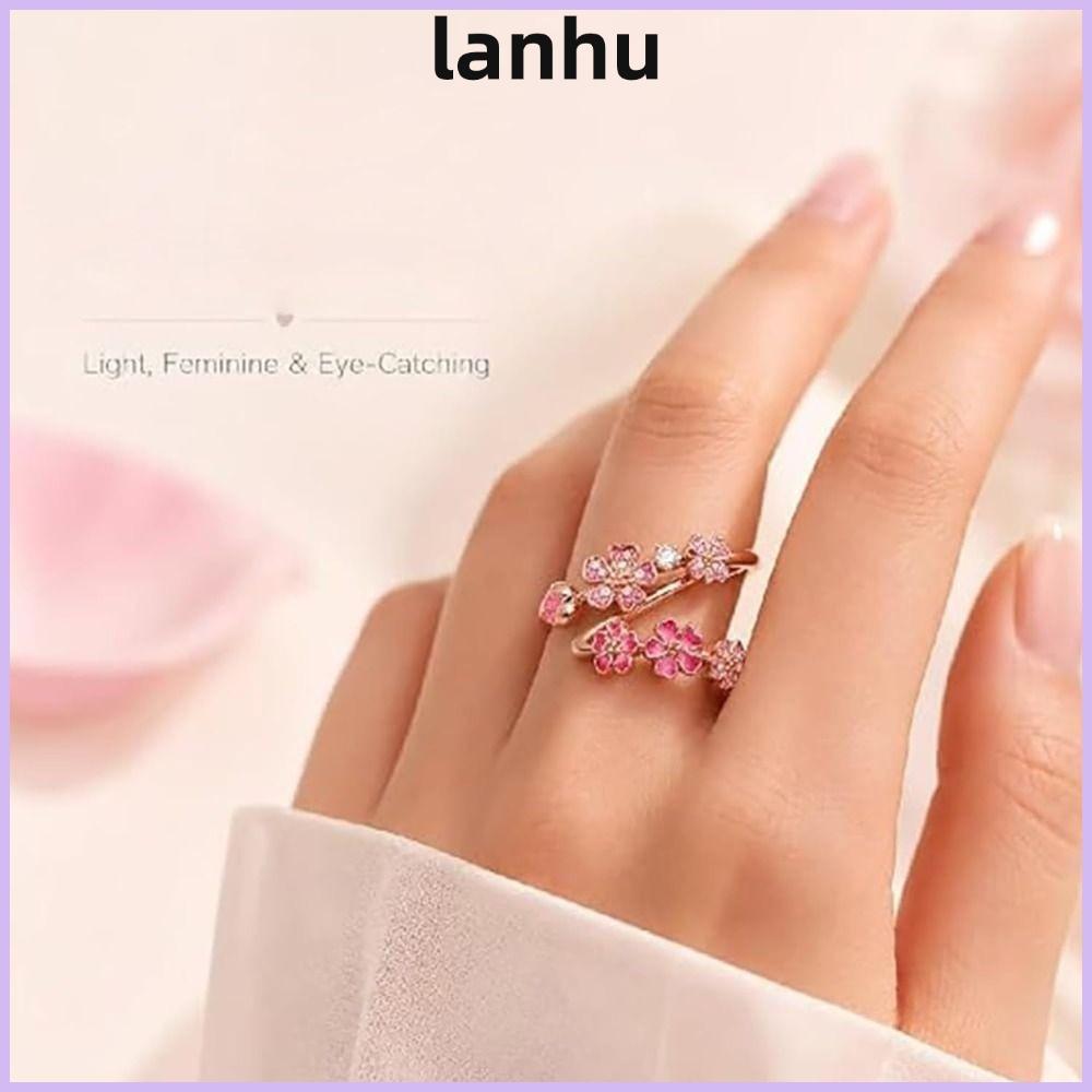 Women's Gold-Plated Wedding Ring, adjustable by lanhuaxyn0.vn