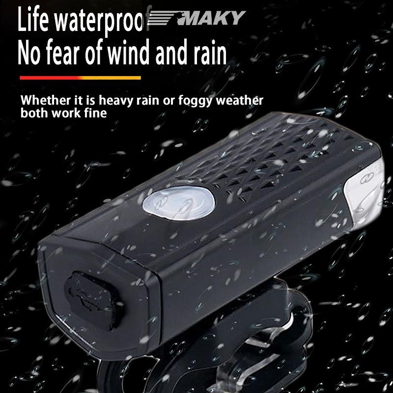 Newwellknownepic Đèn Xe Đạp USB LED Sạc Bộ Chu Kỳ Núi Phía Trước Đèn Pha Đèn Pin Đi Xe Đạp Đèn Cảnh Báo An Toàn VN