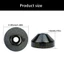 BTM Đa Năng Bàn Xoay Bộ Chuyển Đổi Ổn Định Cho LP45 Lỗ Lớn Hồ Sơ ABS Xây Dựng Vinyl Ghi Dome Tăng Cường Âm Thanh Qua