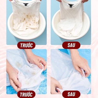 Túi 40 viên giặt thơm quần áo đa năng 5in1 - làm mềm, giặt sạch, khử khuẩn, thơm quần áo lưu hương 72 giờ