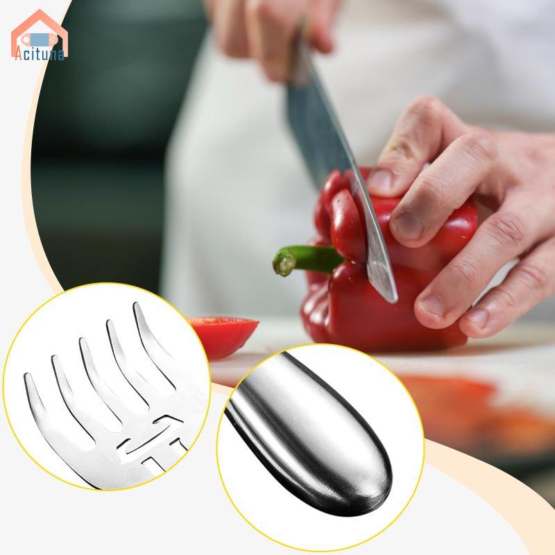Thép không gỉ Bảo vệ ngón tay Bảo vệ ngón tay để cắt dày Bảo vệ cắt lát Bảo vệ cắt lát Cắt lát