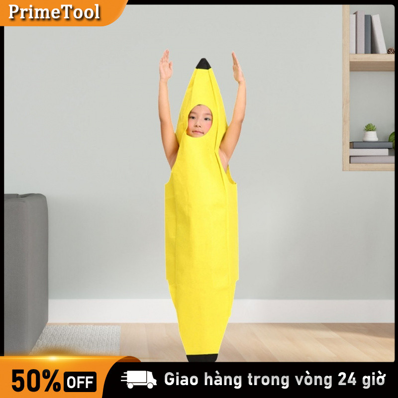 Trang phục Halloween hóa trang cosplay quả chuối phong cách mới lạ độc đáo