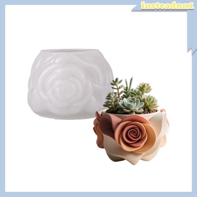 Khuôn hoa hồng silicon inste để trang trí nhà cửa thủ công và DIY