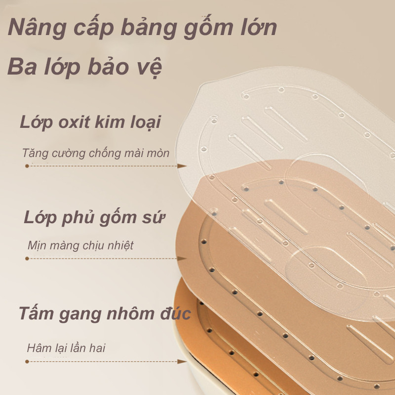 Bàn ủi hơi nước cầm tay Bản nâng cấp 2in1,Phù hợp với nhiều loại vải,Sử dụng được cả khô và ướt