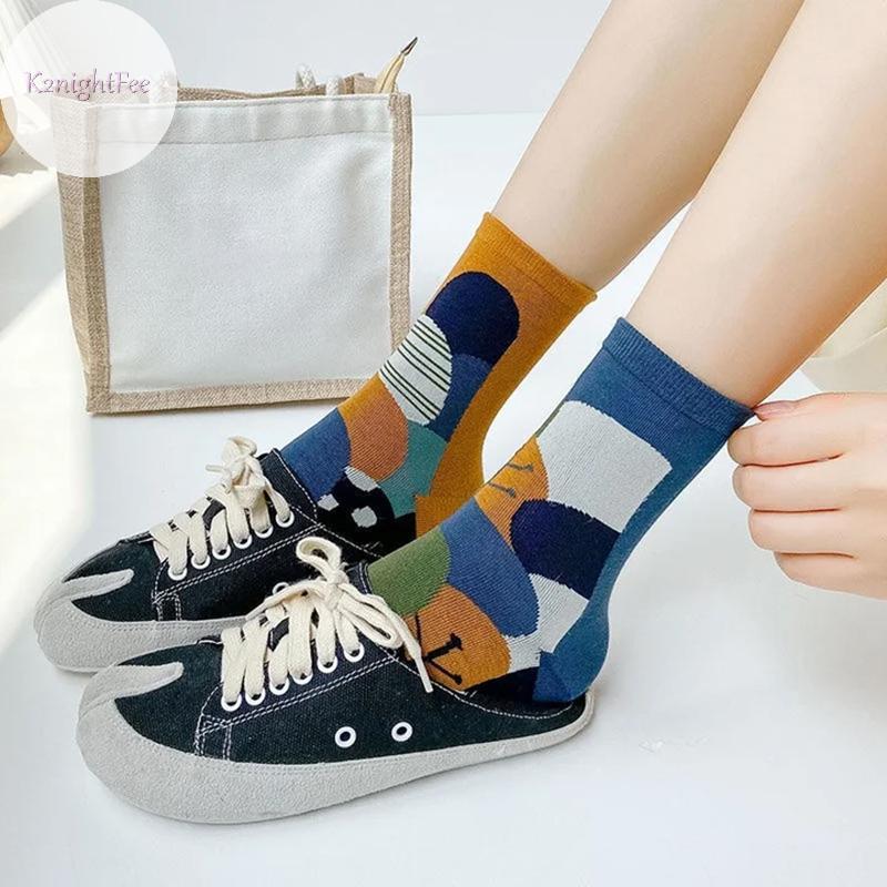 Tất hai gót chia ngón nữ Jacquard cotton mềm thoáng khí, nhiều màu sắc với thiết kế cây da báo sọc tabi ngộ nghĩnh và sang trọng VN