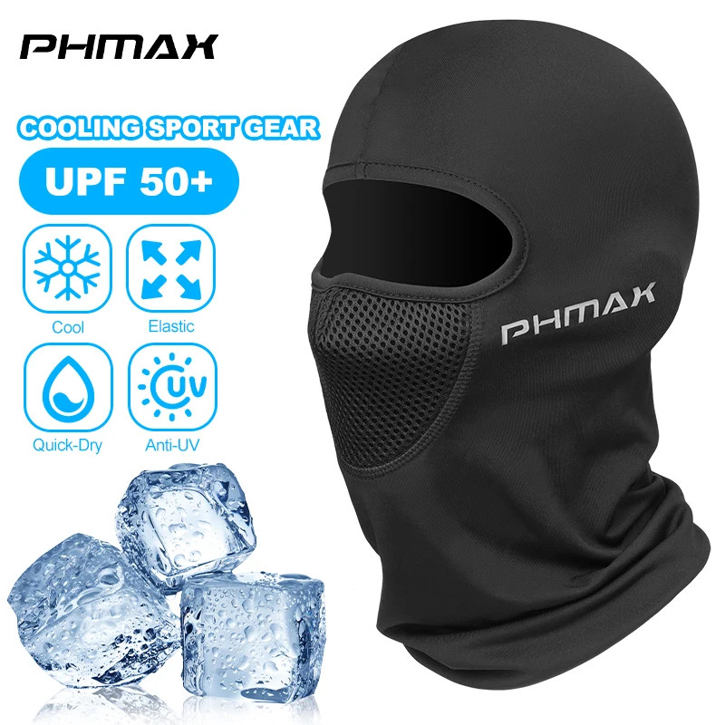PHMAX Men’s Bike Face Mask Wind Protection And Warmth Breathable Full Face Mask Balaclava Hat Biker Wind Cap