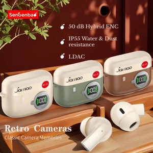 Tai nghe nhét tai Senbenbao J67 Thiết kế cổ điển Tai nghe Bluetooth không dây, âm thanh nổi, giọng nói HD, chống nước IPX5