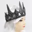 Mũ đội đầu Cosplay FEDAOG, Mũ đội đầu vương miện thời trung cổ phong cách người đàn ông hoang dã đa năng, Phụ kiện thời trung cổ Vinyl Trang phục Halloween Đạo cụ Tiệc Halloween