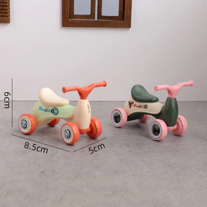 Đồ chơi xe đạp cân bằng cho trẻ em thực tế Mini để chơi giả vờ và phát triển trí tưởng tượng