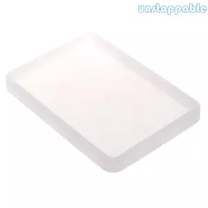 Unstop * Khay hình chữ nhật Khuôn silicon Tấm nền DIY Khuôn nhựa