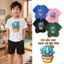 Áo phông bé trai học sinh Size 90-150 họa tiết xương rồng dễ phối đồ mềm mịn