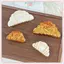 JRP Croissant Prezel Vuốt Tóc Mô Phỏng Thực Phẩm Acrylic Kẹp Tóc Phụ Kiện Tóc Cho Nữ Bé Gái Quà Tặng JRP
