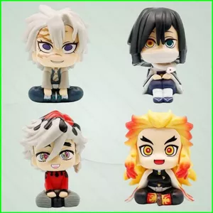 HT3 Demon Slayer: Kimetsu no Yaiba Rengoku Kyoujurou Nhân Vật Hành Động Anime Sưu Tập Đồ Chơi Trang Trí TH3