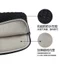 Túi đựng máy tính xách tay Túi lót lông cừu dập nổi kim cương Máy tính bảng chống sốc mac4111 cm HYDI