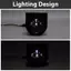 TMOY 2 "52mm Đồng hồ đo mức nhiên liệu Đồng hồ đo ô tô Đèn LED trắng Bla Rim Đồng hồ đo ô tô 12V TMOY