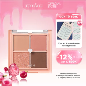 Bảng màu mắt lấp lánh 4 ô Hàn Quốc Romand Better Than Eyes 6.5g
