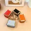 DONOVANQQ Kiss Lock Ví đựng tiền xu, Có móc khóa Túi đựng đồ trang sức bằng da chấm bi, Da PU Mini mềm hình vuông Túi đựng đồ nhỏ Bông tai