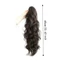 DONOVANQQ Big Waves Claw Kẹp tóc đuôi ngựa Tóc giả, Bộ tóc đuôi ngựa tổng hợp thanh lịch, chịu nhiệt với kẹp mở rộng tóc Giả dài xoăn cho nữ
