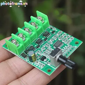 Khung Ảnh DC 6-24V Động Cơ Không Chổi Than Bảng Điều Khiển Tốc Độ Bộ Điều Khiển Động Cơ Mô Đun Bảo Vệ Cho Động Cơ Ổ Cứng VN