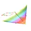 Photoframe 1PC Rainbow Diều Ngoài Trời Đồ Chơi Cho Bé Cho Trẻ Em Diều Không Có Thanh Điều Khiển Và Dây VN