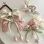 Nhẫn Tóc Ruy Băng Tulip Ngọt Ngào Thời Trang Cho Nữ Bé Gái Dễ Thương Thanh Lịch Nơ Kẹp Tóc Tinh Tế Phụ Kiện Tóc Quà Tặng [Mina]