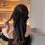 Kẹp Tóc Nơ Lớn Màu Đỏ Thanh Lịch Cho Nữ Thời Trang Đơn Giản Satin Đuôi Ngựa Nơ Kẹp Tóc Phụ Kiện Tóc Bé Gái [Mina]