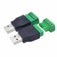 Đầu nối USB THEGIRL8B, Với 5 chân Vít Nam / Nữ 5 Pin Cắm USB, Nam / Nữ Để Vít Adapter Loại a Có Tấm chắn Bàn phím đầu cuối vít 5 chân không hàn