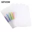GETVOW 5 Cái / bộ Thư Mục Tập Tin, Kẹp Đôi Mở Bên Giấy Kiểm Tra, Thanh Xoay Chất Lượng Cao A3 / A4 Kẹp Tài Liệu Học Sinh