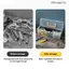 Hộp đựng dụng cụ cầm tay trong suốt Hộp sắp xếp công cụ ThiênedTool dung lượng lớn di động [Vn]