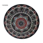 < CarFashion > Thảm chơi Game 3D hình tròn Bohemian cổ điển Thảm lót chuột Thảm chống trượt