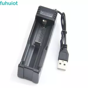FUHUIOT 18650 Sạc Lithium Tiện Lợi 3.7V-4.2V Sạc Pin Lithium Li-ion Pin Tự Động Dừng Sạc 18650 Pin Sạc Adapter