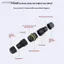 Hộp nối chống nước SRVN 3 chiều M16 Đầu nối cáp điện IP68 ngoài trời để chiếu sáng đường lái xe.