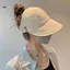 JULYHOT Có Thể Gập Lại Vành Rộng Đuôi Ngựa Mũ Chống Nắng Cho Nữ Chống Tia UV Mũ Che Nắng Nữ Giải Trí Có Thể Điều Chỉnh Ngoài Trời Mũ Đi Biển Mũ Người Cá Mũ Massivedeals