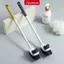 combo 2 chiếc Chổi Cọ Bồn Cầu 2 Đầu Cán Dài Lõi Inox Chống Gỉ - Dụng Cụ Vệ Sinh Nhà Tắm Đa Năng Siêu Sạch