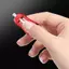 TMOY 1 Máy Câu Tay Cầm Núm Carbon Câu Cá Roer Phụ Kiện Carbon Materails Núm Giọt Nước Bánh Xe Tự Làm Phụ Kiện TMOY