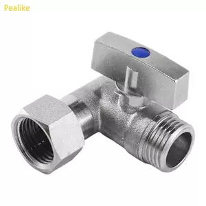 Van kết nối Pealike 1 2 inch T Van dừng cho chậu rửa Lắp đặt vòi Bidet