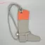 HFSHY Da Thủ Công Boot Charm Color-Blo Design Multiuse Bag Mặt Dây Chuyền Móc Khóa Cho Sneaker Bapa Decor VN