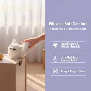 GE Mềm Ngồi xổm Mini Sang Trọng Mô Phỏng Cáo Mềm Mại Như Thật Sang Trọng Nhồi Bông Búp Bê Cáo Dễ Thương Nhiều Màu Sắc Hình Động Vật Trang Trí Nhà VN