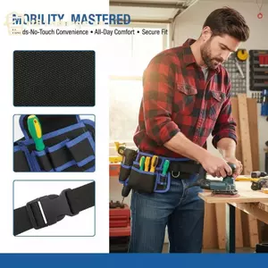 Tổ chức công cụ nâng cao GE với túi đeo thắt lưng lưu trữ lớn Thiết kế bền bỉ để sử dụng hàng ngày VN