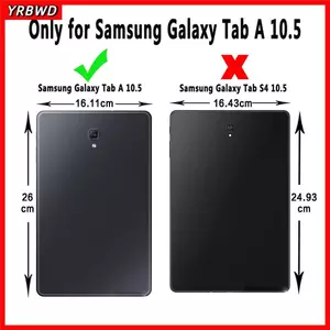 YRBWD Cover Nhiều Màu Sắc Tự Động Đánh Thức Ngủ Da PU Funda Cho Galaxy Tab A 10.5 inch SM-T590 SM-T595